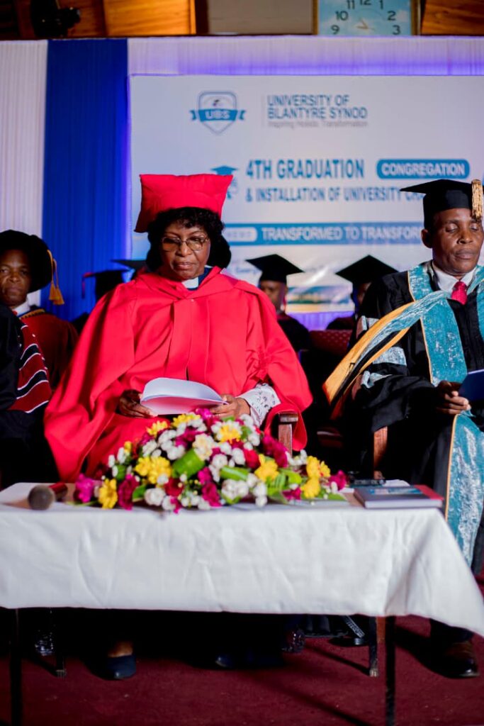 Vice Chancellor of the University of Blantyre Synod – Reverend Professor Isabel Apawo Phiri Graduation Speech