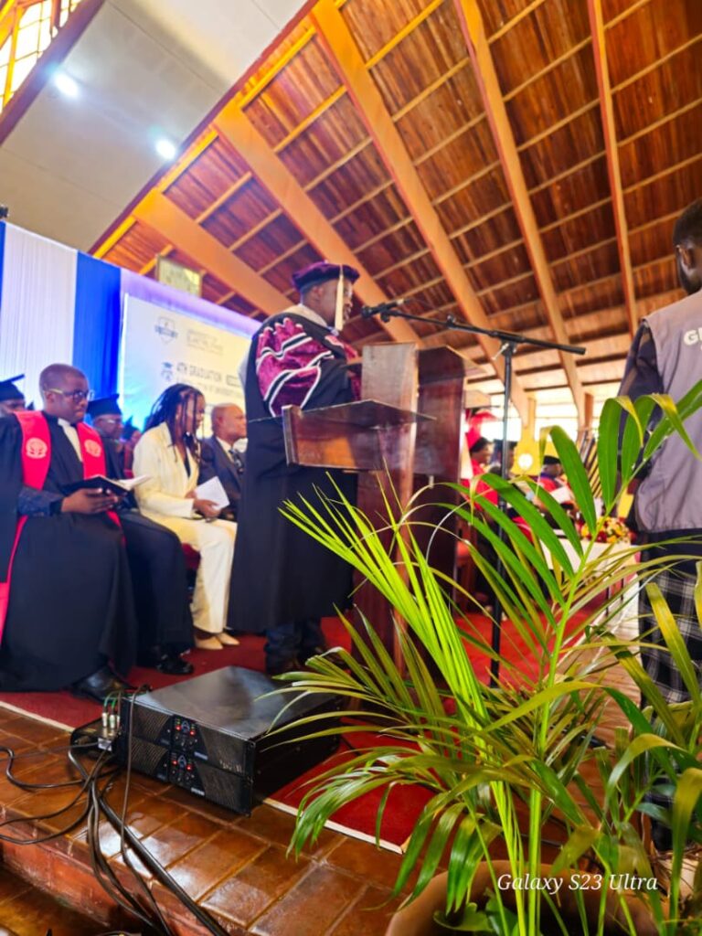 Chairperson of University of Blantyre Synod Council – Associate Professor Mphatso Kamndaya Graduation Speech 